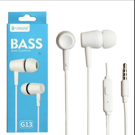 Наушники Celebrat G13 White
