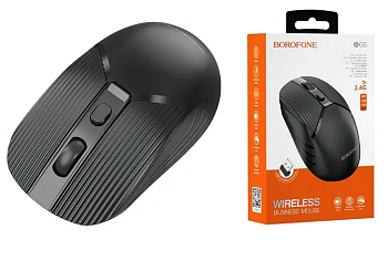 Мышь беспроводная Borofone BG5, 2.4G business Black