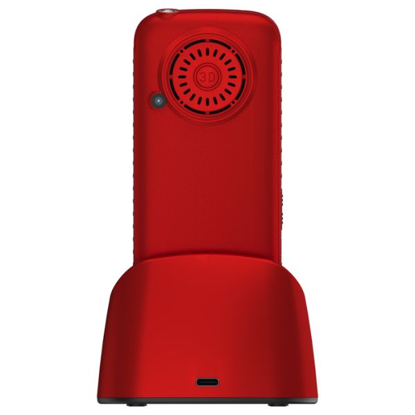 Мобильный телефон Maxvi B21ds up, 2 sim-карты, 2300 mAh, Красный