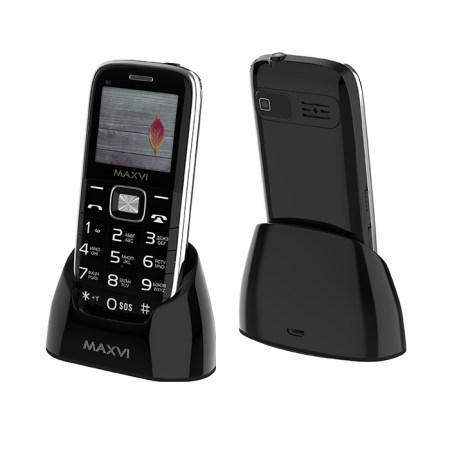 Телефон Maxvi B6 Black