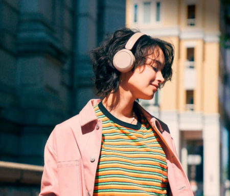 Наушники Bluetooth Sony WH-CH520 бежевый