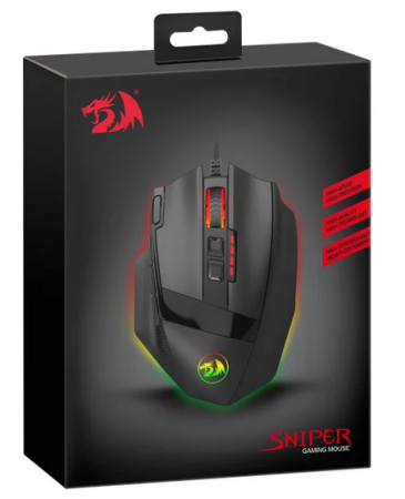 Мышь проводная Reddragon Sniper RGB Black