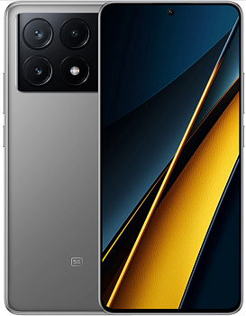 Смартфон Xiaomi Poco X6 Pro 5G 12/512Гб Global, Dual nano SIM, Gray