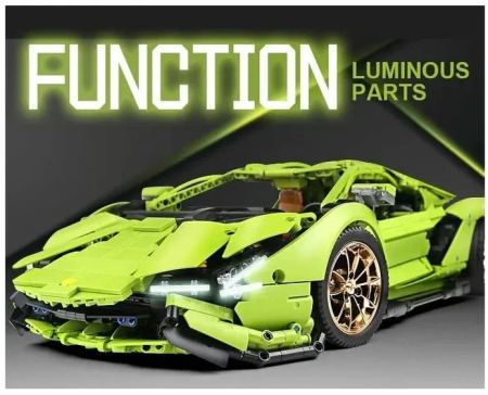 Конструктор Mould King Ламборджини Сиан FKP 37 S с ДУ, 3868 деталей (13057S+D)
