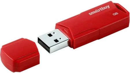 Flash USB 2.0 - 32Gb SmartBuy Clue Red