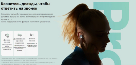 Наушники Bluetooth Redmi AirDots 3 pro (TWSEJ01ZM) Black