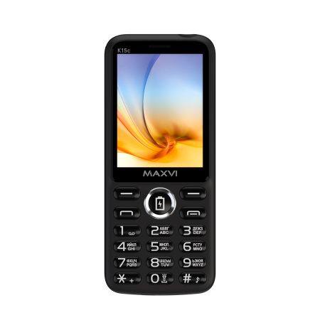 Мобильный телефон Maxvi K15c, 2.8”, 2 sim-карты, 2500 mAh Black