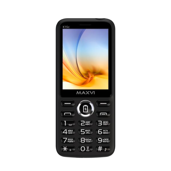 Мобильный телефон Maxvi K15c, 2.8”, 2 sim-карты, 2500 mAh Black