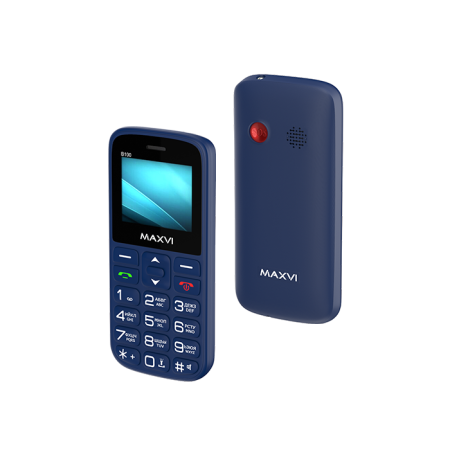Телефон Maxvi  B100 Blue