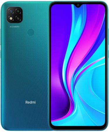 Смартфон Xiaomi Redmi 9c, 2/32Gb NFC Green