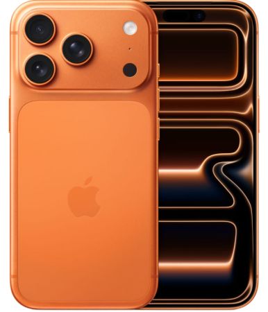 Смартфон IPhone 17 pro max 2ТБ — sim + e-sim "Космический оранжевый" без RuStore
