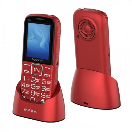 Телефон Maxvi B21ds Red