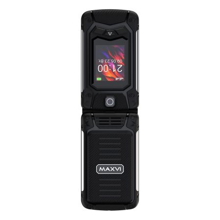 Мобильный телефон MAXVI E10ds, 2.8” + 1.77”, 2000 mAh Черный+Док-станция