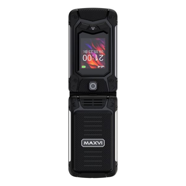 Мобильный телефон MAXVI E10ds, 2.8” + 1.77”, 2000 mAh Черный+Док-станция