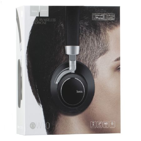 Наушники Hoco W10 Cool Yin Black