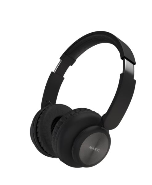 Беспроводные наушники Bluetooth Maxvi MHF-200BT Black