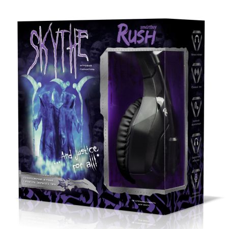 Наушники SmartBuy RUSH SKYTHE Black