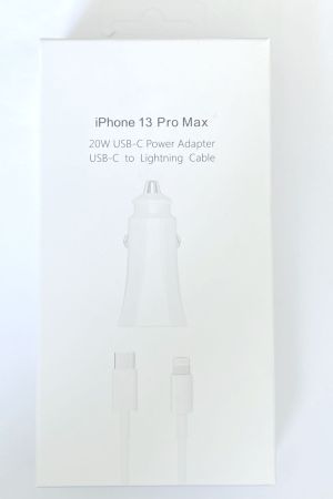 АЗУ iPhone Lightning to Type-C 20w TiTech White